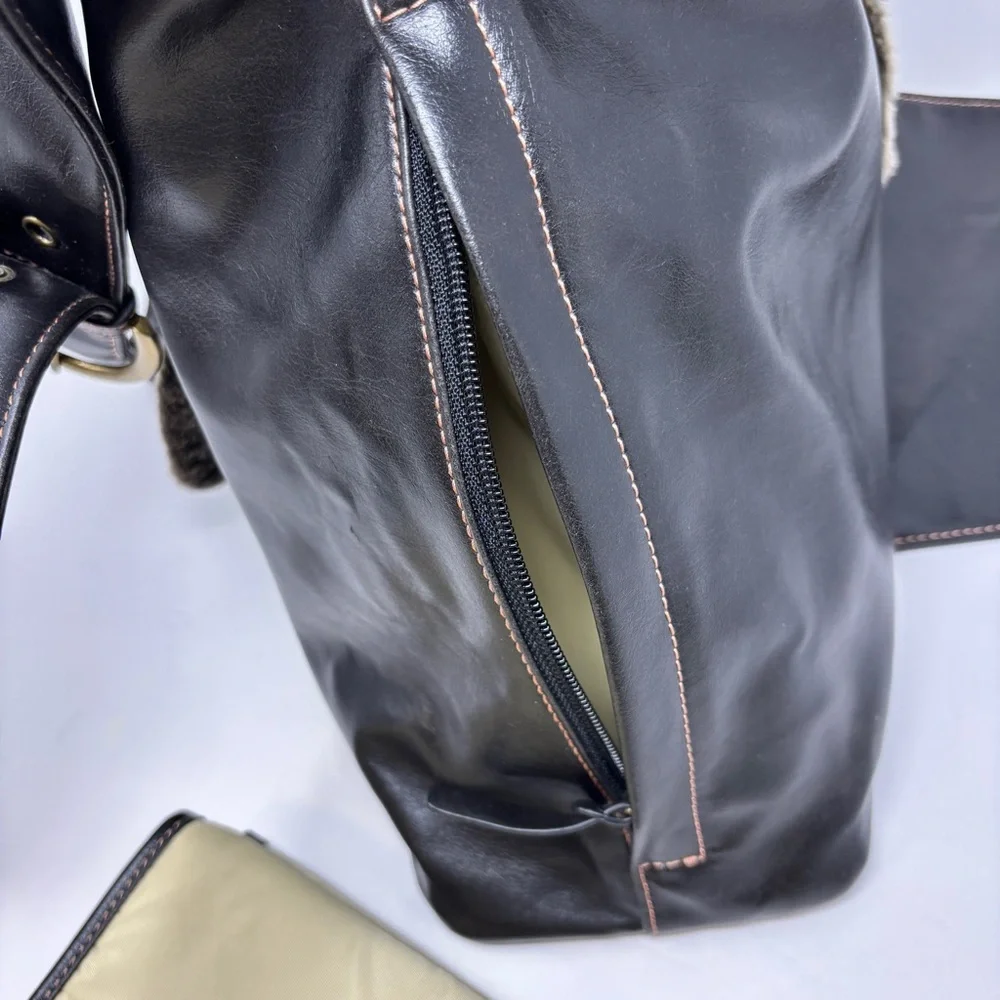 STORKSAK Slouchy Hobo Diaper Bag